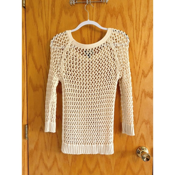 Crocheted Knit Top - Picture 4 of 5